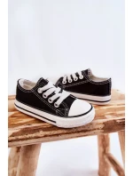 Dziecięce Trampki Klasyczne Czarne Filemon