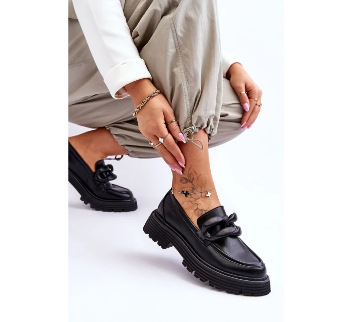 Kožené boty Big Star Černe model 21618129 - Big Star Shoes