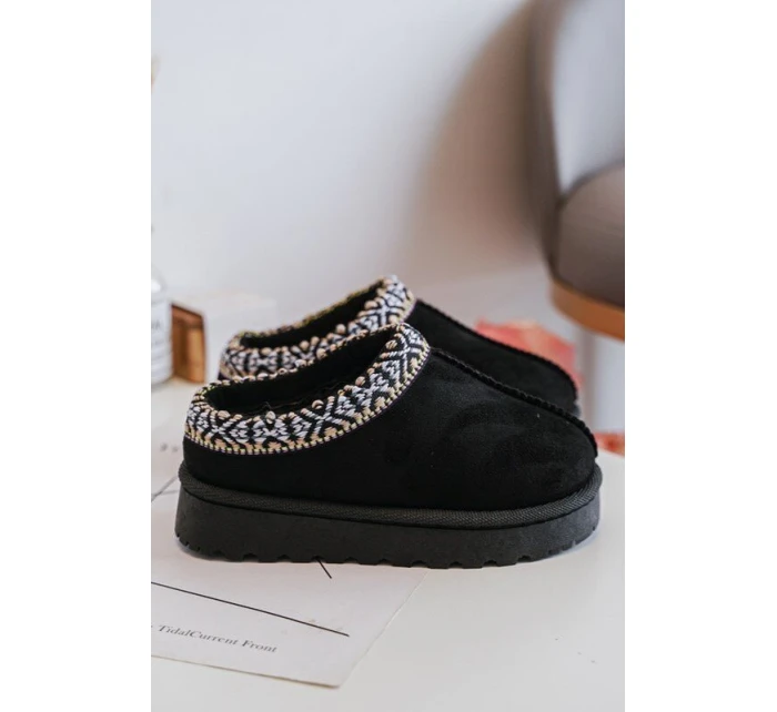 Dětské Boty Černé model 21640284 - Boto Dětské Boty Černé model 21640284 - Boto