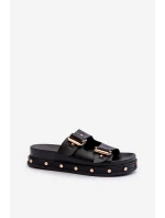 Dámské sandály na platformě Big Star model 21653898 černé - Big Star Shoes