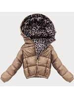 Dámska obojstranná krátka bunda Minority brown camouflage (M6-6001-305) Dámska obojstranná krátka bunda Minority brown camouflage (M6-6001-305)