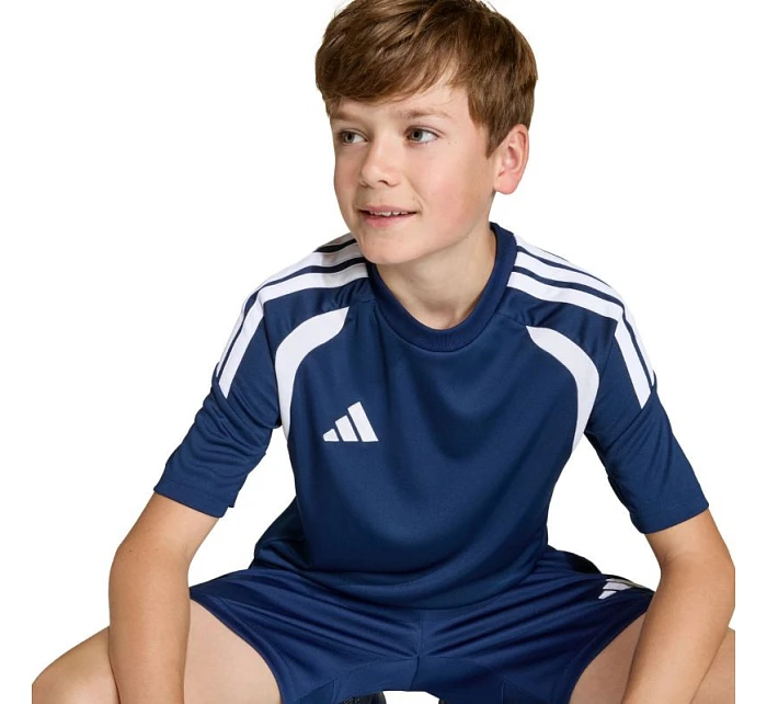 Adidas Tiro 26 League detské tričko námornícka modrá a biela KB1323 Adidas Tiro 26 League detské tričko námornícka modrá a biela KB1323