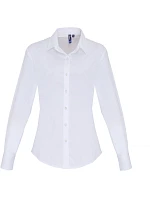 PR Popelínová elastická halenka s dl. rukávem 39.0 white model 22483802 - Premier PR Popelínová elastická halenka s dl. rukávem 39.0 white model 22483802 - Premier