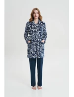 Dámský župan s potiskem model 19010658 - Vamp Dámský župan s potiskem model 19010658 - Vamp
