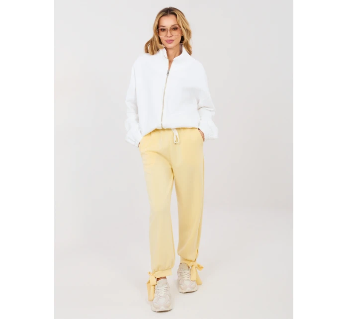 Spodnie IT SP model 21902599 jasny żółty - FPrice