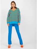 Dámský svetr TW SW BI model 17679367 modrý - FPrice