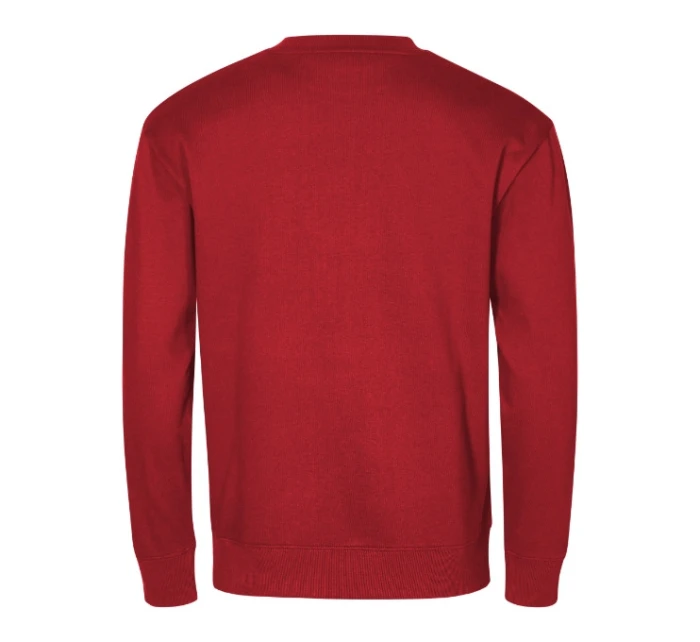 Crew mikina unisex červená Crew mikina unisex červená