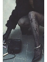 Tenké punčocháče - vzor CARMELA