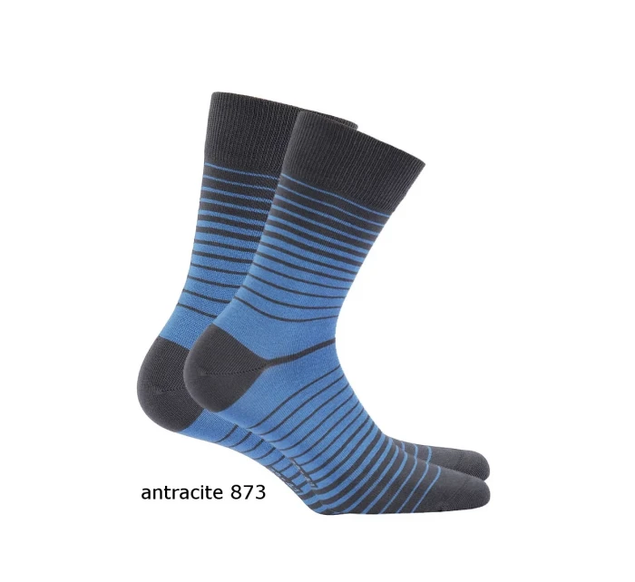 Pánske ponožky Wola Perfect Man vzorované W 94N03 Casual