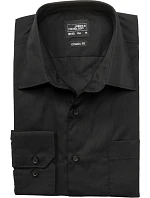 JN Popelínová business košile s dlouhým rukávem 02.0 black model 22487503 - Daiber