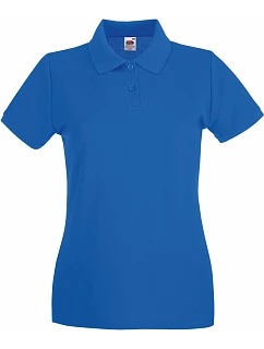 Fruit of the Loom Lady-Fit Premium Polo Dámske piqué polo 16.3030 kráľovská modrá