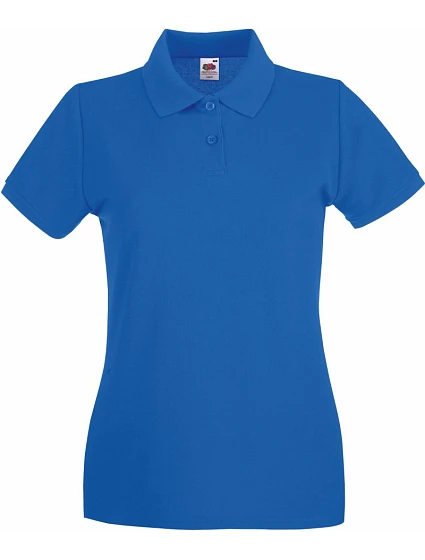 Fruit of the Loom Lady-Fit Premium Polo Dámske piqué polo 16.3030 kráľovská modrá Fruit of the Loom Lady-Fit Premium Polo Dámske piqué polo 16.3030 kráľovská modrá