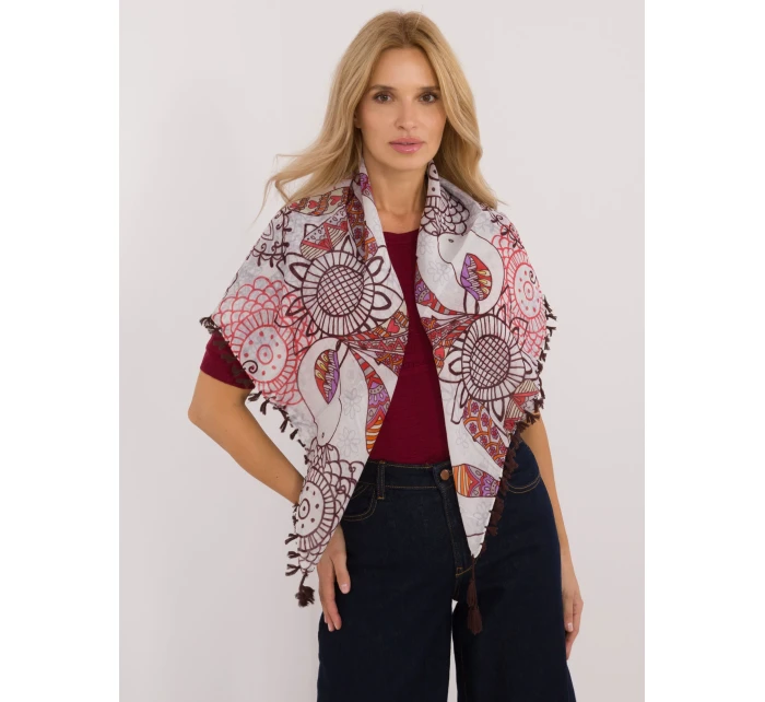 Závoj AT CH model 20527660 tmavě hnědý - FPrice