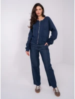 WT BL mikina A1452.99 tmavomodrá