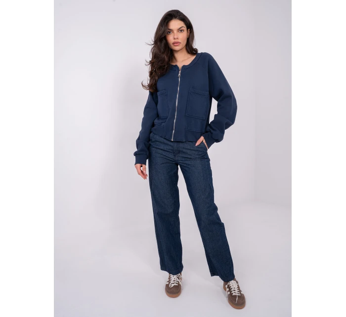 WT BL mikina A1452.99 tmavomodrá