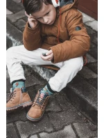 Dětské Trappery Big Star KK374130 Velbloud