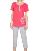 Dámske pyžamo 665 červené - REGINA