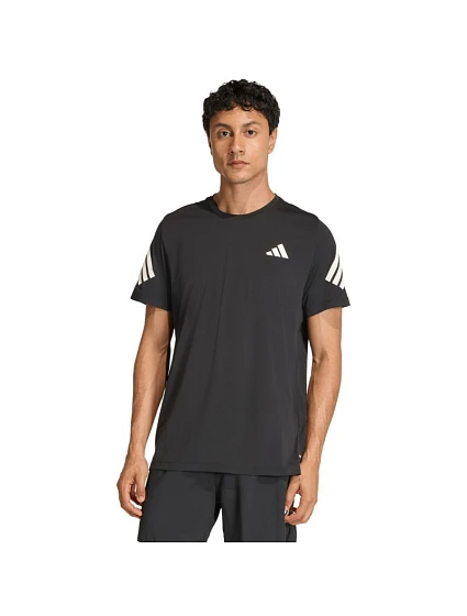 Pánske bežecké tričko adidas ADI365 Running Climacool Iconic T-shirt black JZ7694 pánske Pánske bežecké tričko adidas ADI365 Running Climacool Iconic T-shirt black JZ7694 pánske