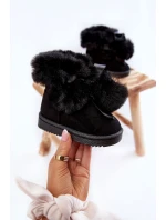 Dětské teplé sněhule Černé model 21600339 - Boto