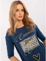 Blúzka CLM BZ 0014.42 tmavomodrá Blúzka CLM BZ 0014.42 tmavomodrá