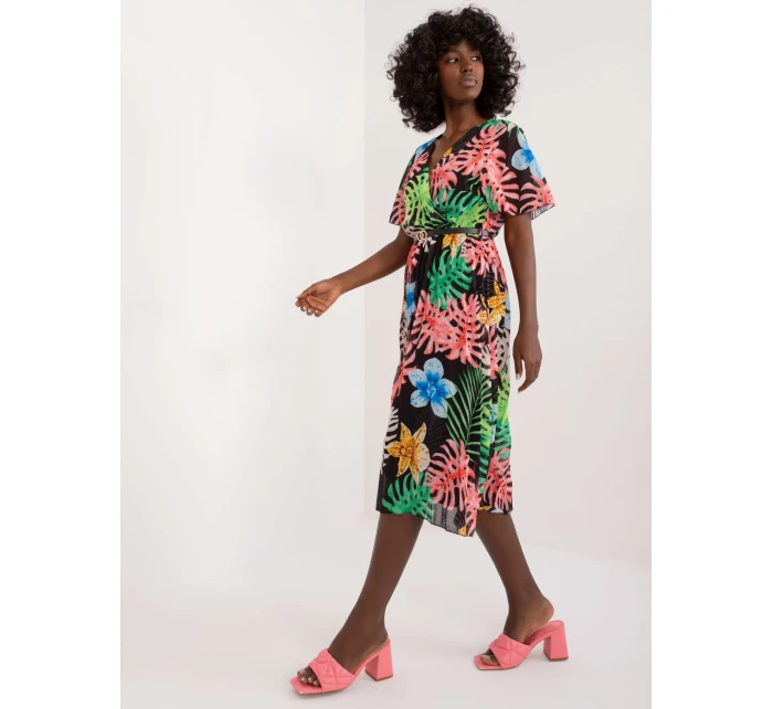 Šaty DHJ SK 13162 3.90 čierna