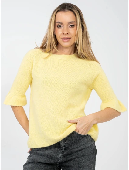 Jumper MI SW 1901.66 světle žlutý Jumper MI SW 1901.66 světle žlutý