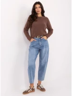 Sweter MO SW model 21730876 jasny brązowy - FPrice Sweter MO SW model 21730876 jasny brązowy - FPrice