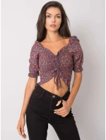 Blúzka RO BZ 2516 8.28 tmavo modrá Blúzka RO BZ 2516 8.28 tmavo modrá