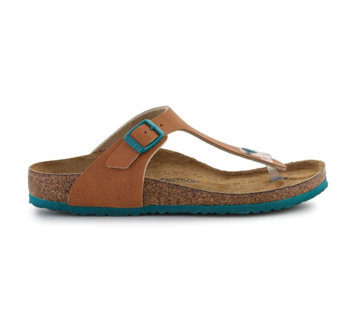 Šľapky Birkenstock Gizeh Desert Soil Ginger Jr 1024327