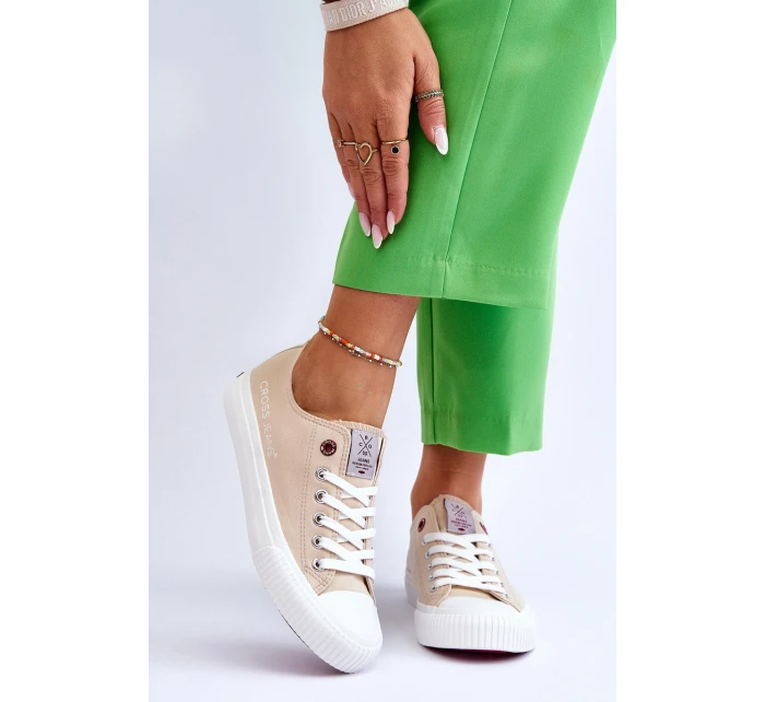 Damskie Trampki Cross Jeans LL2R4070 Beżowe