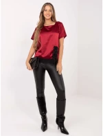 Blúzka MI BZ 3297.28 bordová Blúzka MI BZ 3297.28 bordová