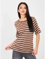 Tričko RV TS A1087.74 svetlohnedé