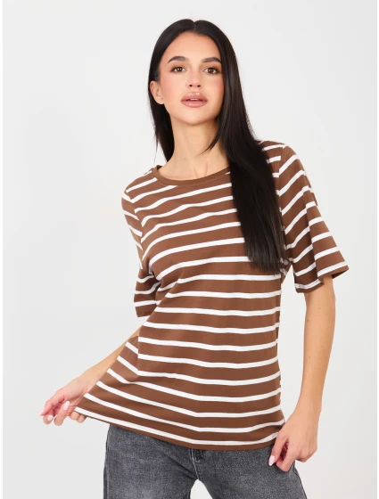 Tričko RV TS A1087.74 svetlohnedé