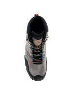 Pánske členkové topánky Condis Mid Wp M 92800210610 Grey Mix - Elbrus