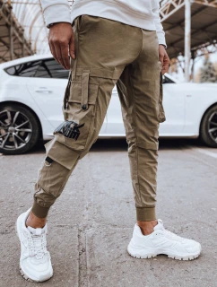 Pánské bojové kalhoty béžové Dstreet model 21976708 - FashionStreet