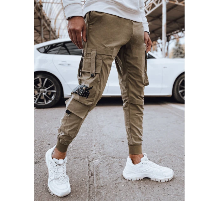 Pánské bojové kalhoty béžové Dstreet model 21976708 - FashionStreet