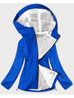 Světle modrá letní dámská bunda s podšívkou model 17144673 - J.STYLE