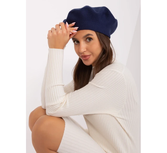 Czapka AT CZ model 18969967 granatowy - FPrice Czapka AT CZ model 18969967 granatowy - FPrice