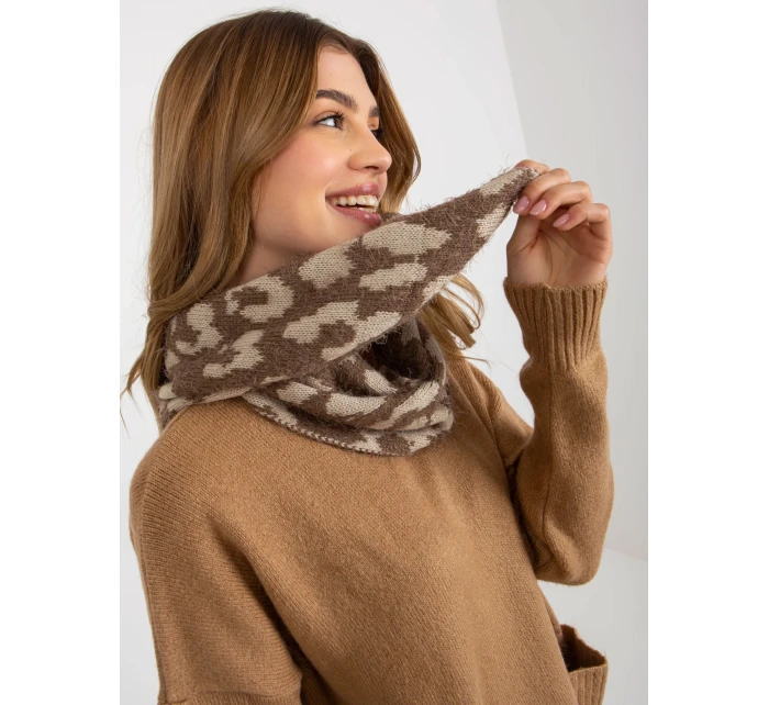 Tunelová šála AT KM ENEC  tmavě lila model 17935316 - FPrice