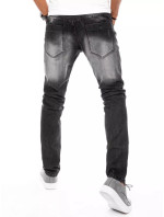 Čierne pánske nohavice Dstreet UX3818