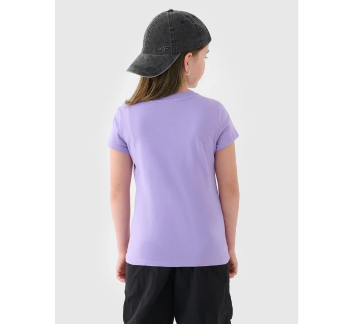 Dievčenské tričko s potlačou 4F