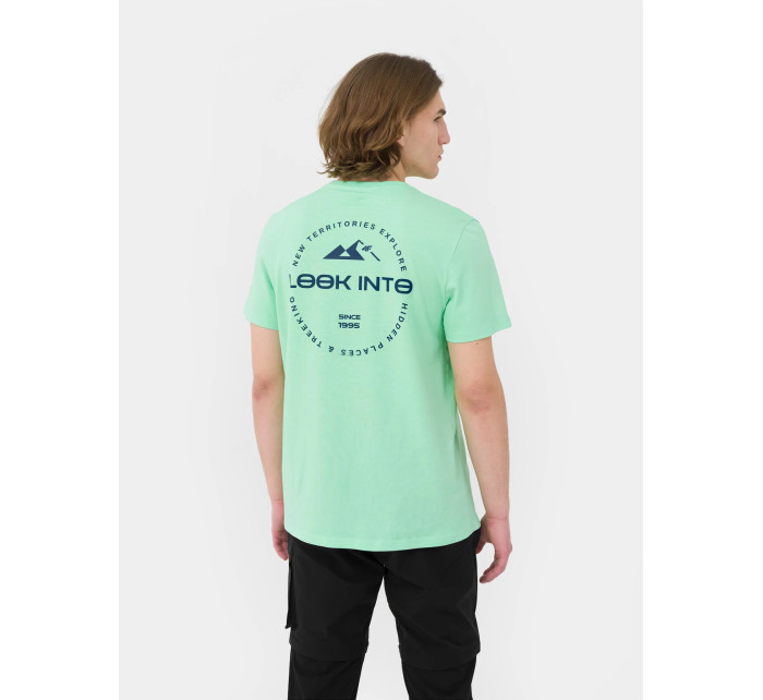 Pánske tričko 4FSS23TTSHM486-42N zelené - 4F