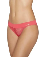 Nohavičky so zníženým pásom 19214 červená - Ysabel Mora