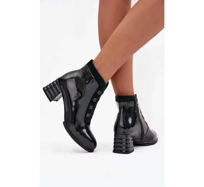 Topánky na podpätku model 221140 Step in style Topánky na podpätku model 221140 Step in style