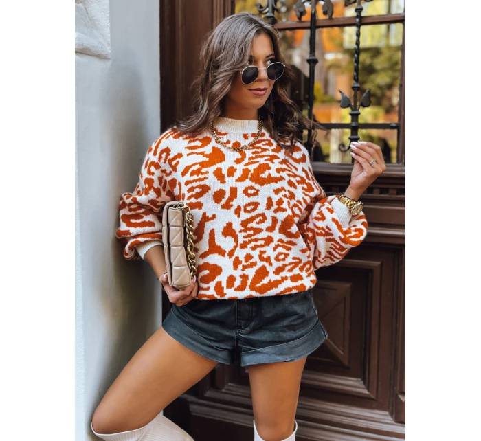 Dámský svetr  bílý Dstreet model 21971223 - FashionStreet