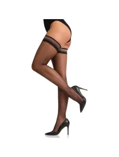 HOLD UP SEXY 15 DEN samodržiace pančuchy - BELLINDA - čierne