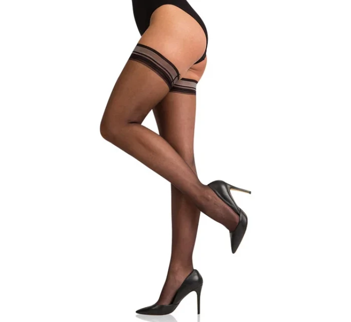 Samodržící punčocháče UP 15 DEN  černá model 19769847 - Bellinda