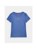 Dámske rýchloschnúce tréningové tričko regular fit 4F 4FWAW24TFTSF1011-31S Dámske rýchloschnúce tréningové tričko regular fit 4F 4FWAW24TFTSF1011-31S