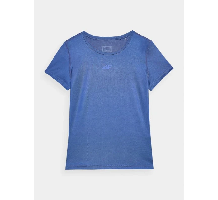 Dámske rýchloschnúce tréningové tričko regular fit 4F 4FWAW24TFTSF1011-31S Dámske rýchloschnúce tréningové tričko regular fit 4F 4FWAW24TFTSF1011-31S