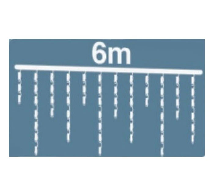 LAMPKI CHOINKOWE  180 LED  BIAŁY model 21832455